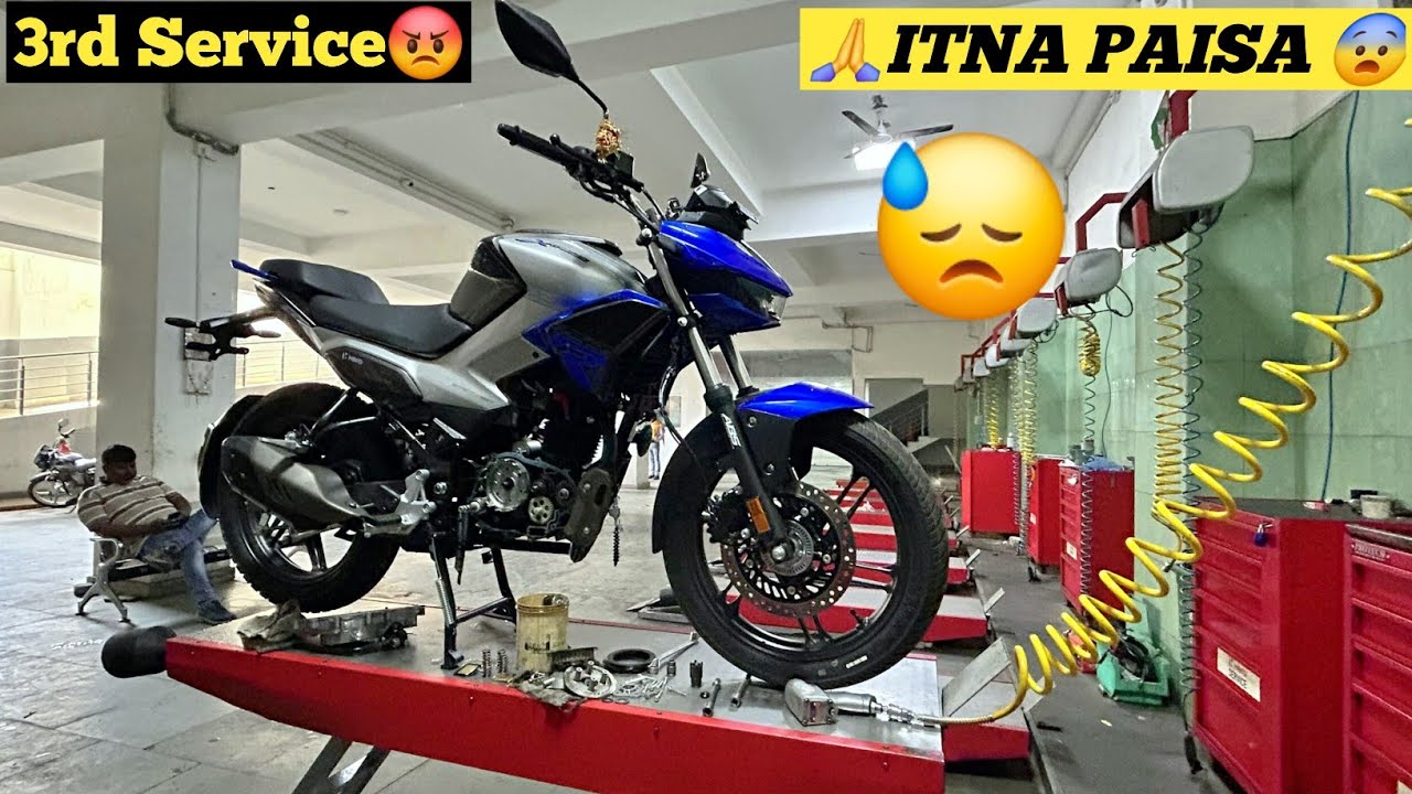 Finally Hero Xtreme 125r 3rd Servicing Cost With Bill ✔️🔥 || Important Things While Service Any Bike