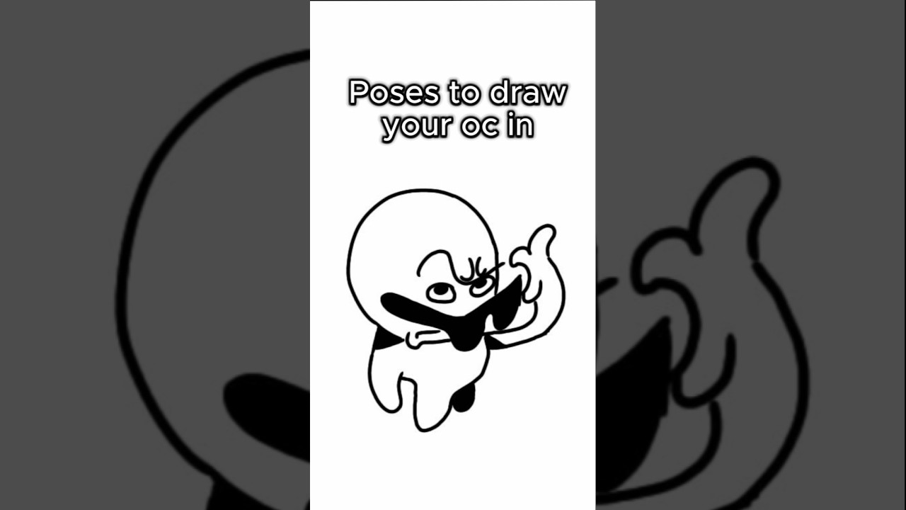 Poses to draw your oc | (#art #oc #drawing #shorts )