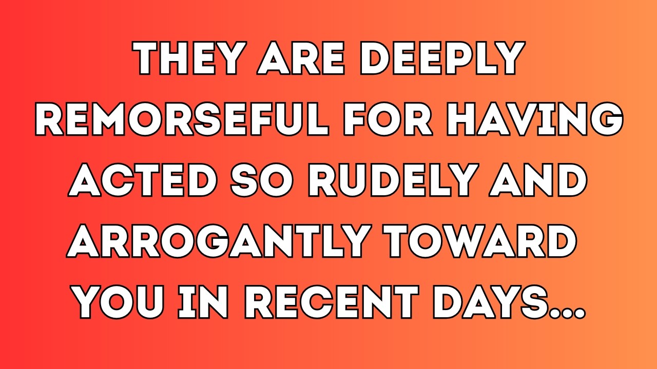 🛑Today god message | They are deeply remorseful for having acted... | #god #godmessage