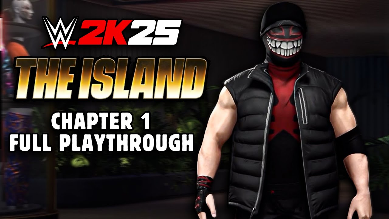 WWE 2K25 The Island Chapter 1 - Full Playthrough
