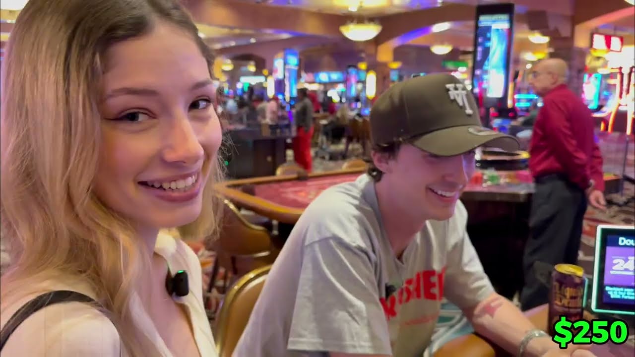 My Girlfriends First Time Gambling In Vegas