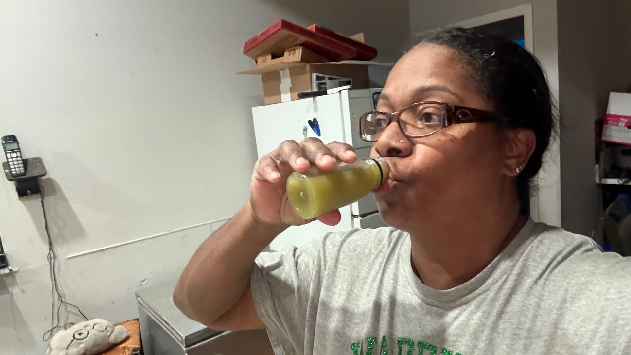 I think I’m going to start juicing…