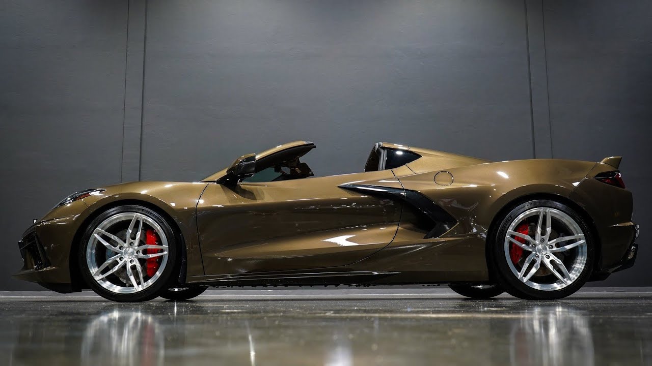 2021 CORVETTE 3LT Z51 ZEUS BRONZE VS FORGED RIMS 14K FREE ENCLOSED DELIVERY FOR SALE R3MOTORCARS.COM
