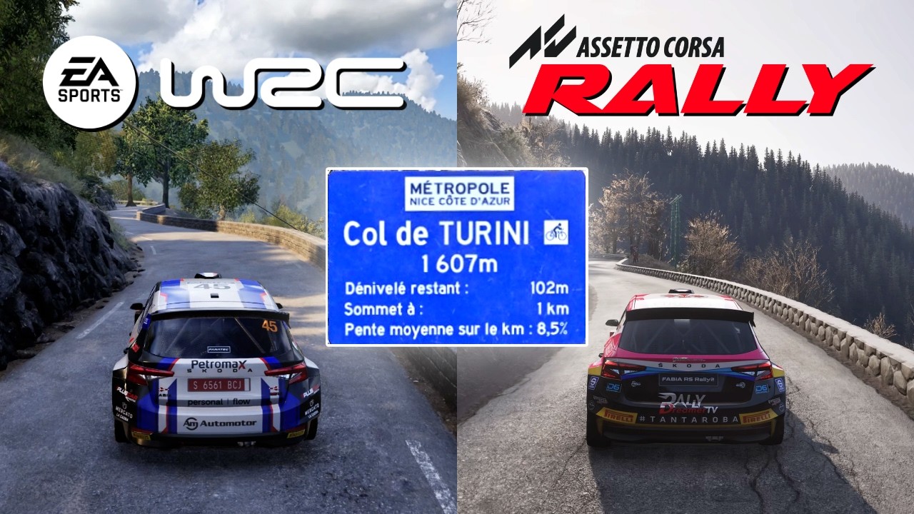 The ULTIMATE Track Comparison | EA WRC vs Assetto Corsa RALLY