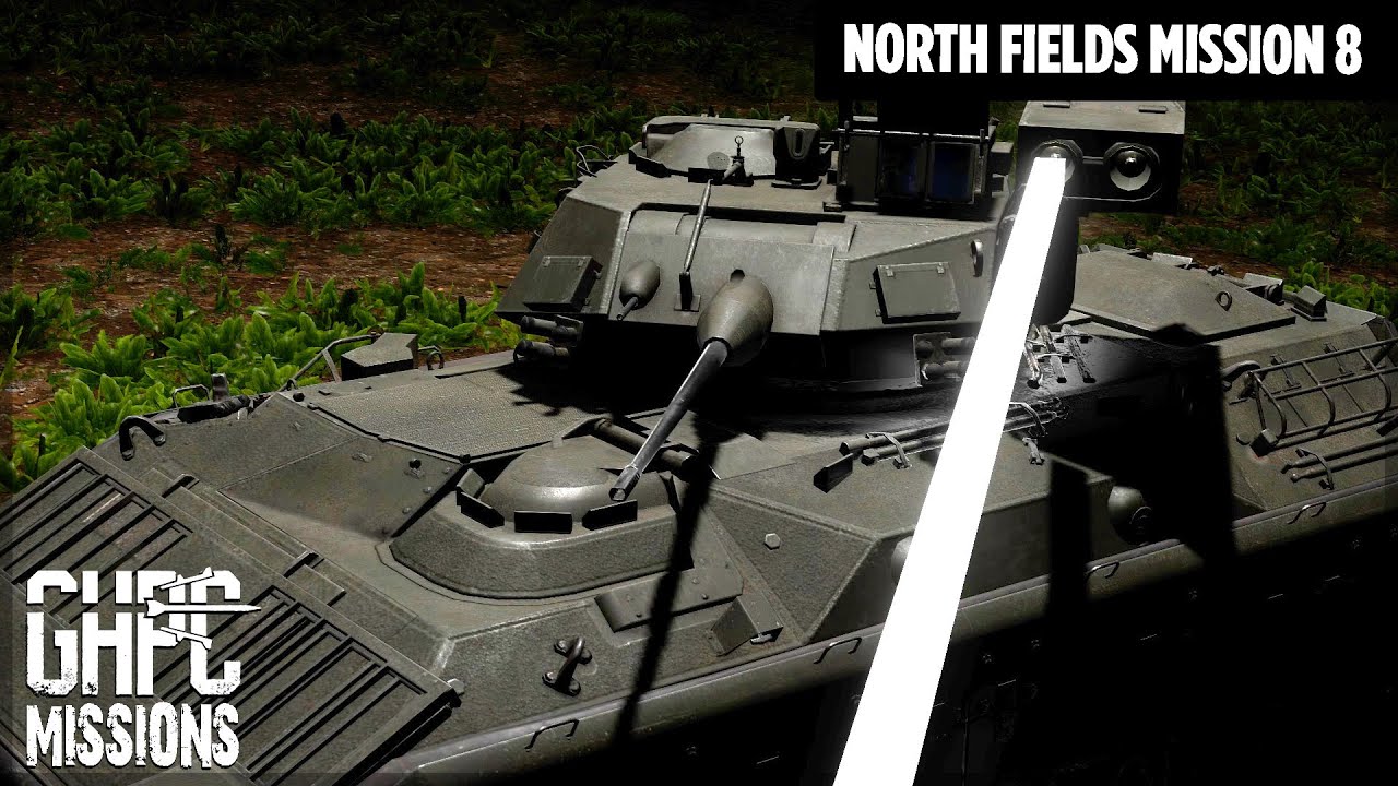 North Fields: GHPC Mission 8 - Ridgeline Recon (M3A2 Bradley No Commentary Gameplay)
