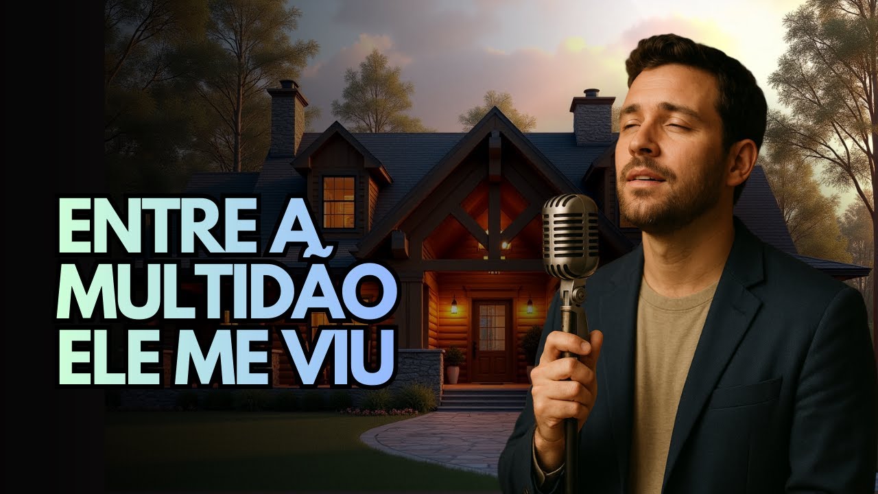 🎵“Entre a Multidão Ele Me Viu”(Clipe oficial)| Música Gospel| Louvor | Lançamento |Música evangélica