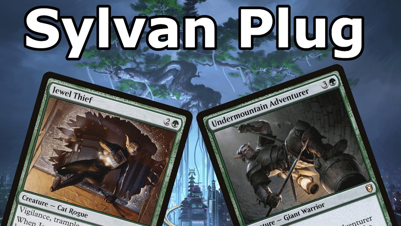 THE MEAN GREEN MACHINE!  Sylvan Plug- Legacy Mono Green Stompy w/ Undermountain Adventurer MTG