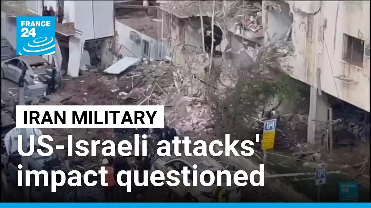Iran strikes put in question US-Israeli attacks's impact on military capabilities &bull; FRANCE 24