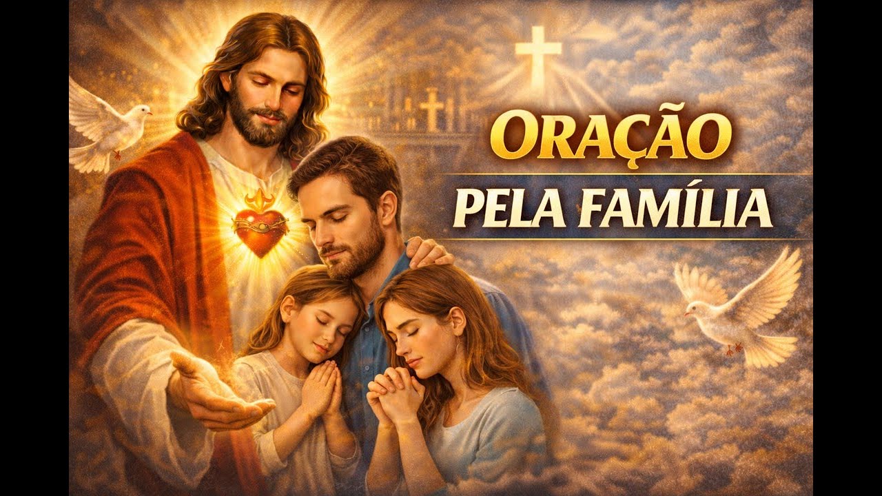 Oração pela Família #mulhersagrada #oraçãoparahoje #oração #deus #jesus #milagreurgente #mensagem