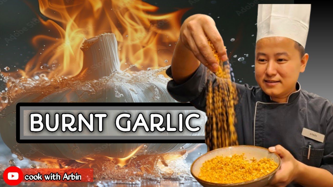 Ghar mein Sahi Tarike Se Burnt Garlic Kese banaye | Best Recipe | @Cook with Arbin