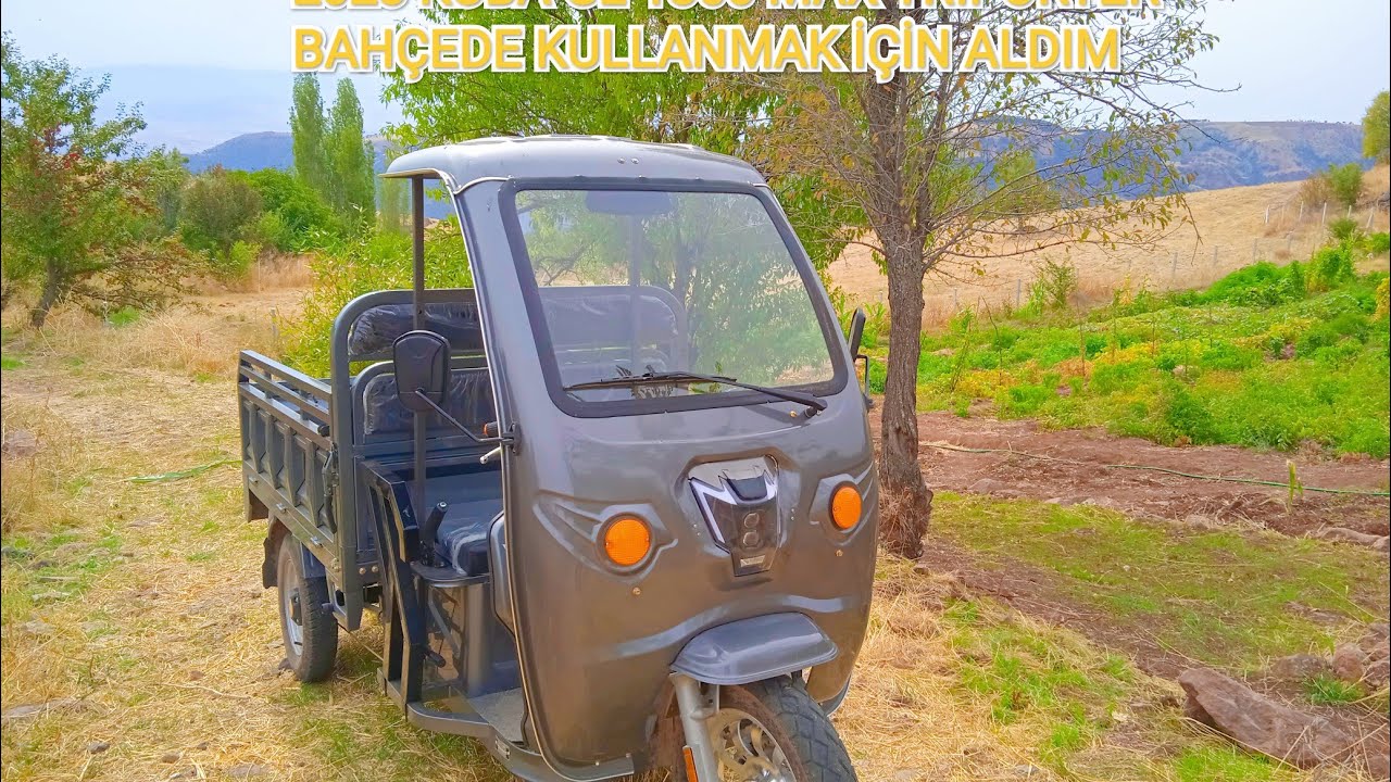 2023 kuba 18000gl max 3 tekerlekli triporter bahçede kullanmak için alınır mı