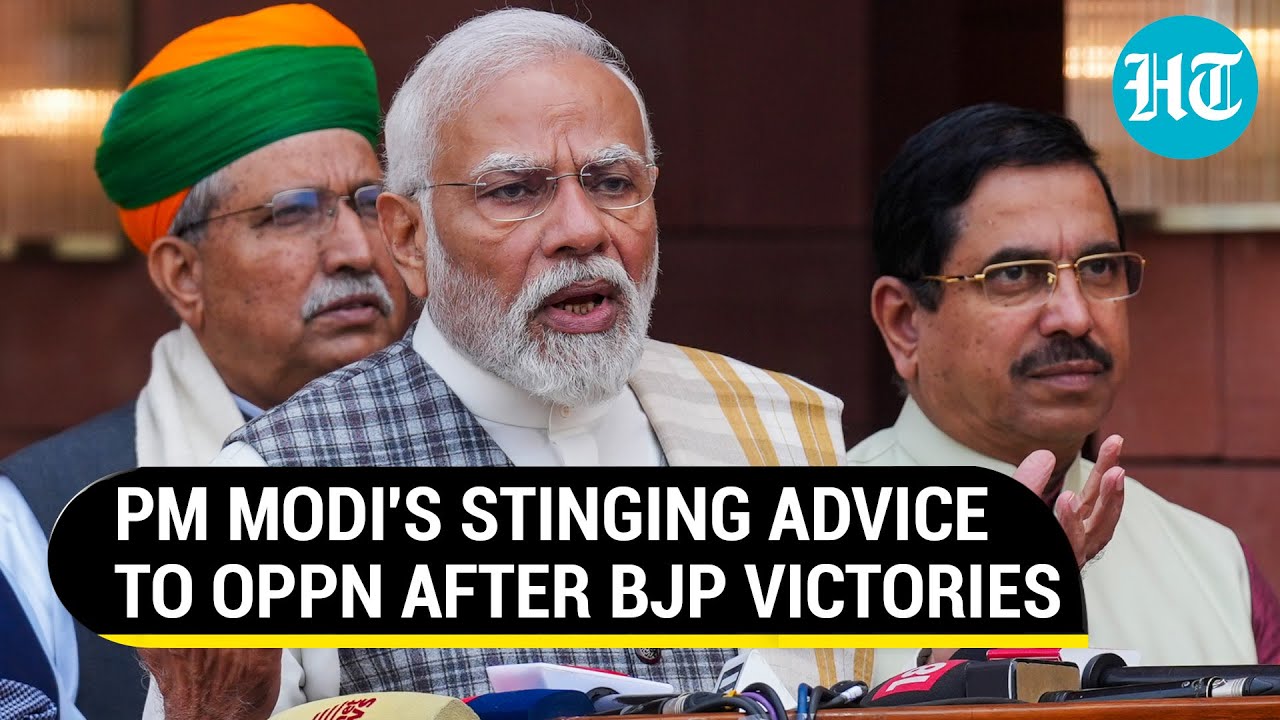 'Don't Throw A Fit...': PM Modi's 'Friendly' Advice To Oppn After BJP's Electoral Triumph | Watch