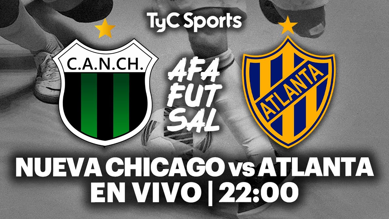 EN VIVO 🔴 NUEVA CHICAGO vs ATLANTA | Futsal AFA - Segunda División