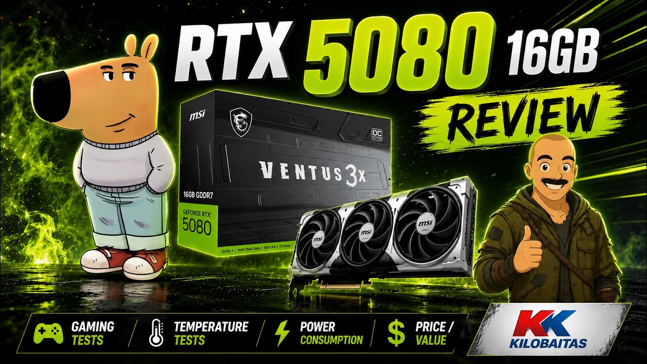 MSI RTX 5080 Ventus X3 Review &ndash; Worth Your Money in 2026?