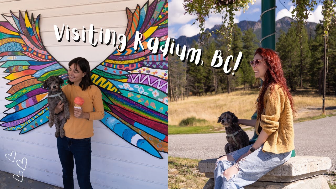 Exploring the Village of Radium, British Columbia! | Kootenay Vlog | CANADIAN TRAVEL COUPLE