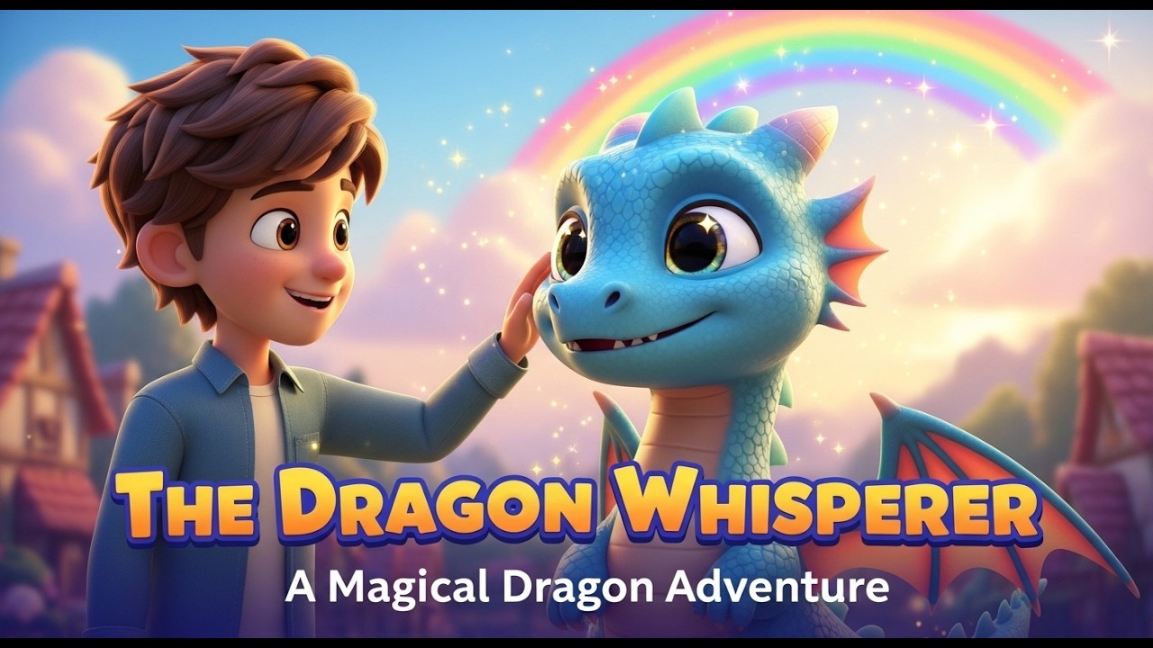 The Dragon Whisperer | A Magical Dragon Adventure story | Heartwarming Dragon Friendship Story.