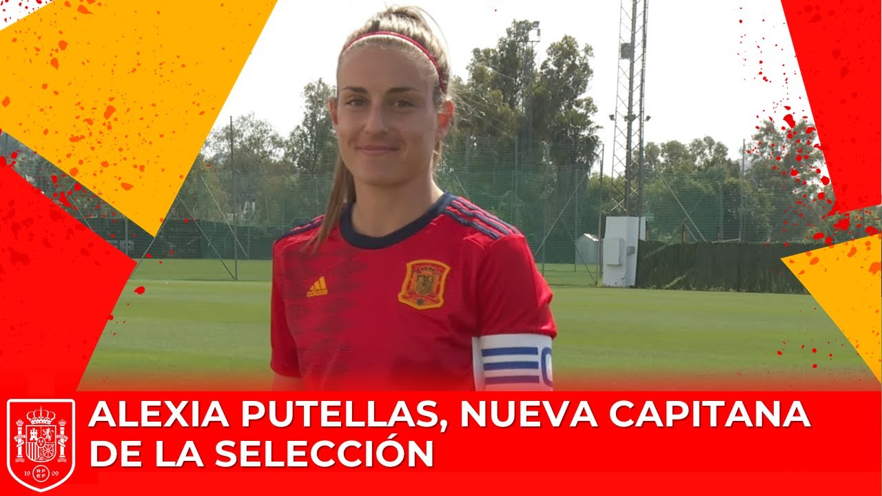 Alexia Putellas, nueva capitana de la Selección española femenina de fútbol