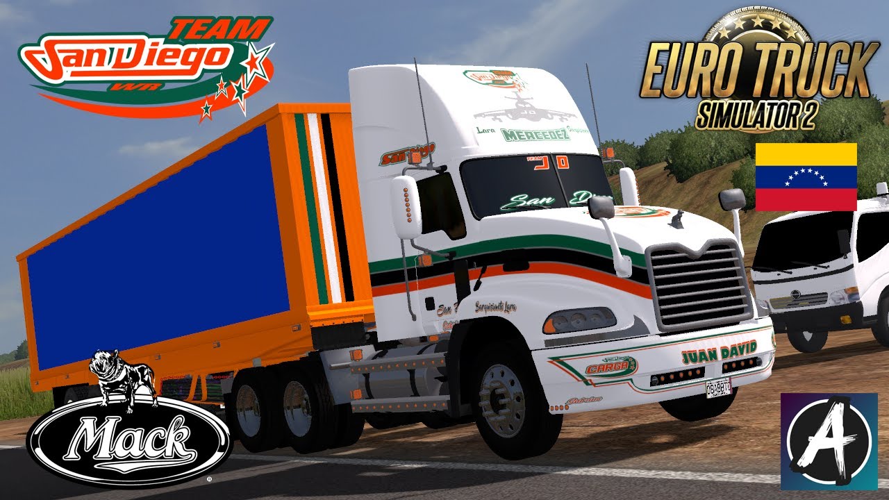 EL MACK MAS BELLO DE VENEZUELA!!! | Mack Vision Team San Diego | Mapa De VenezuelaV4 ETS2 1.27