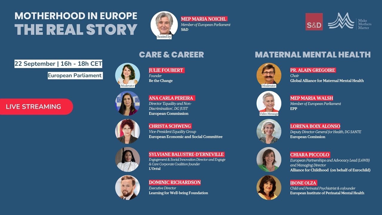 Motherhood in Europe–The Real Story: MMM presents its survey results to the European Parliament