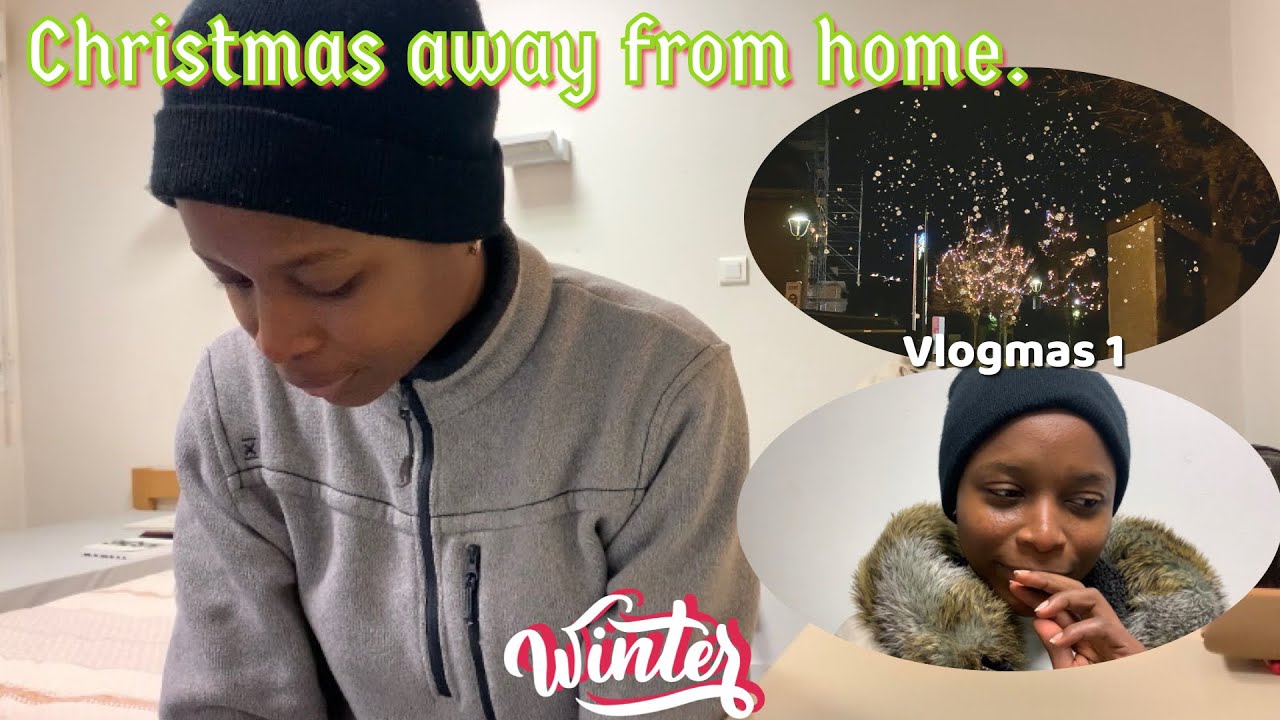 VLogmas 1&bull;productive days living alone in France&bull;grocery shopping & haul🎄🍏