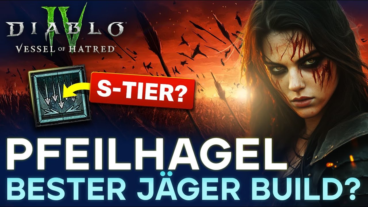Diablo 4 | PFEILHAGEL - Bester Jäger Build in Season 6?!