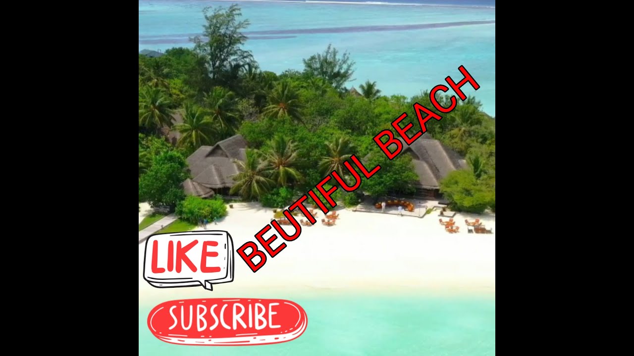 World beautiful beach | top beautiful beachs with yoga music for relaxing mind| yoga music