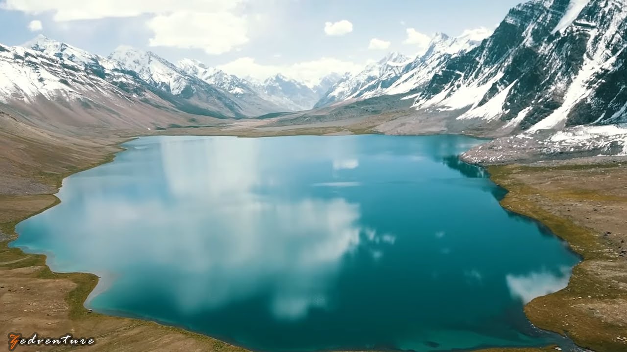 Karambar Lake Drone 4k l Broghil Valley Chitral l Korambar Lake Aerial Views