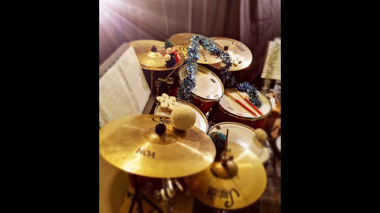 French Christmas Song - Petit Papa Noël - Drum Cover