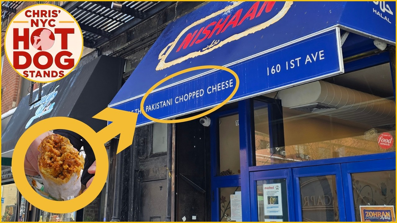 PAKISTANI CHOPPED CHEESE IN NYC? | NYC Hot Dog Stands