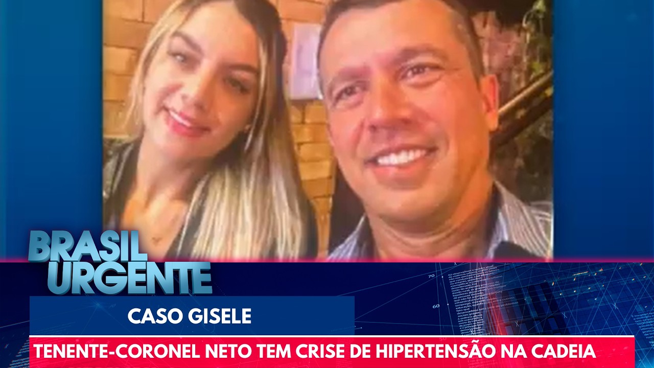 Tenente-Coronel acusado de matar Gisele passa mal e vai para hospital | Brasil Urgente
