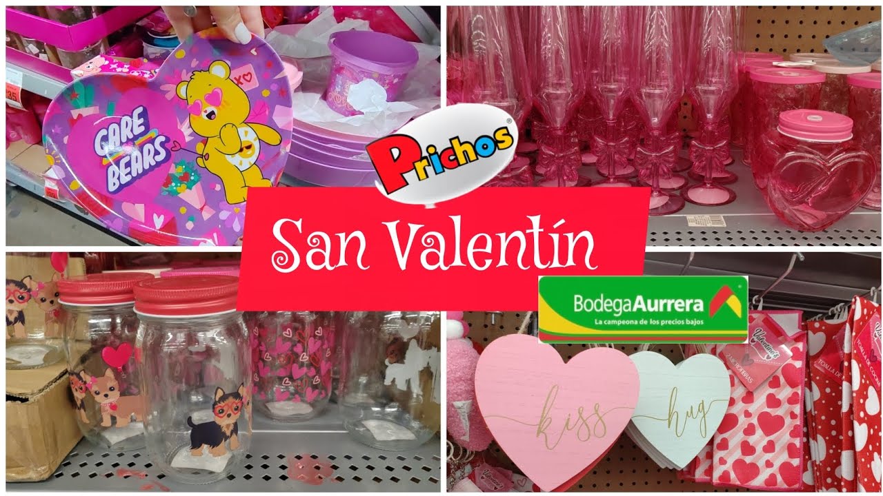 COLECCIÓN SAN VALENTÍN EN BODEGA AURRERA Y PRICHOS🩷💘💌💕💞