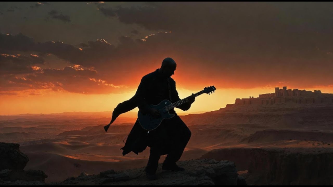 Desert of iron 2 | Arabic Rock Fusion Instrumental | Cinematic Middle Eastern Rock for Focus & Power