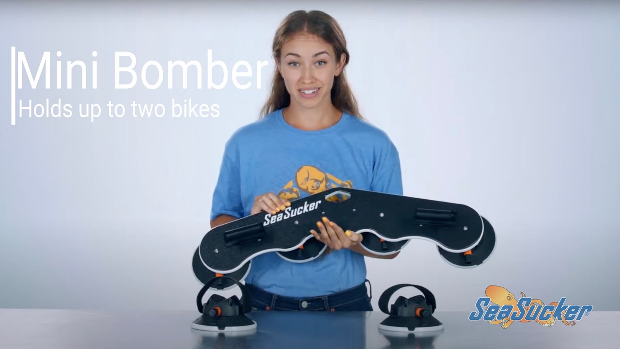 Tell me about the SeaSucker Mini Bomber bike rack?