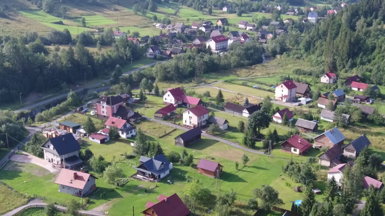 Koszarawa, Przybor&oacute;w z lotu ptaka