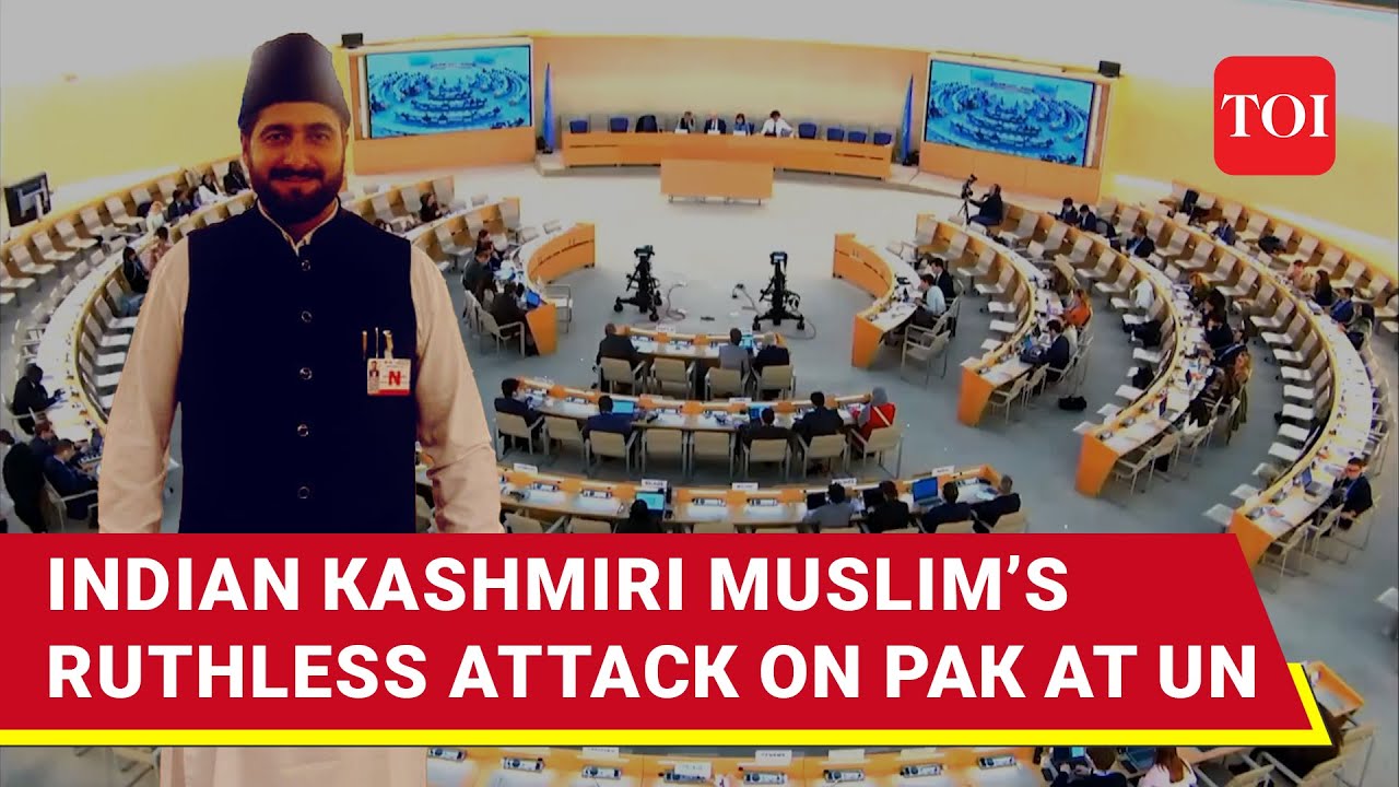 Kashmiri Muslim Blows Up Pakistan At UN; Raises Sectarian Violence Against Shias I Watch