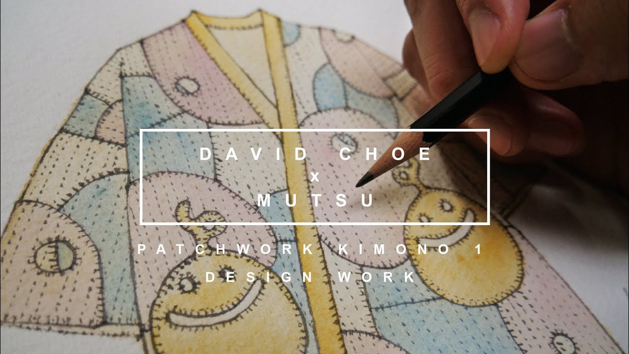 David Choe x Mutsu / Patchwork Kimono / Design Work