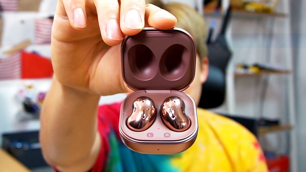 이 강남콩은 뭐죠?! 드디어 노이즈캔슬링 적용된 갤럭시버즈라이브! Galaxy Buds Live