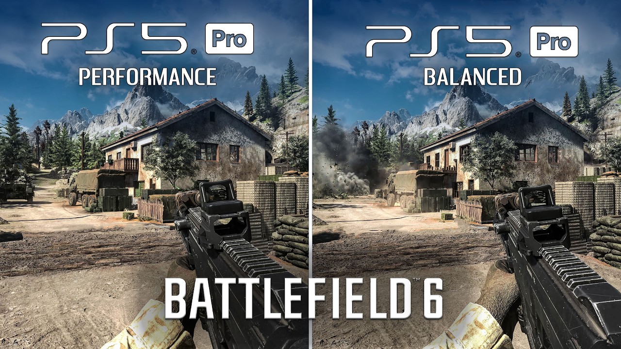 BATTLEFIELD 6 - Season 2 | Performance vs Balanced | PS5 Pro Graphics Comparison