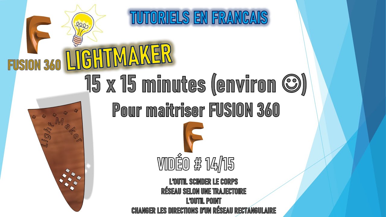 [TUTO 14/15 ] [TUTO FUSION 360] - [TUTORIEL POUR DEBUTANT]