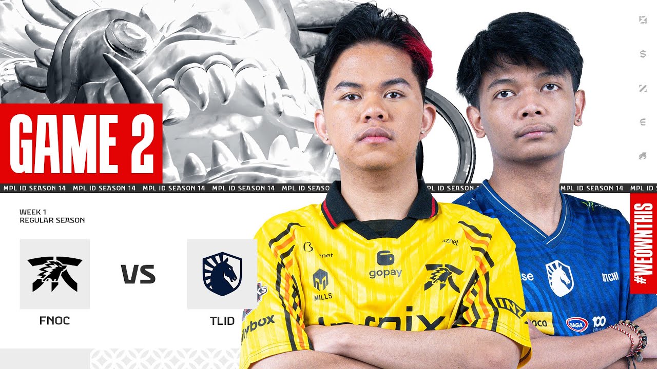 FNATIC ONIC vs TEAM LIQUID ID | Regular Season Week 1 Day 1 | Game 2 | #MPLIDS14