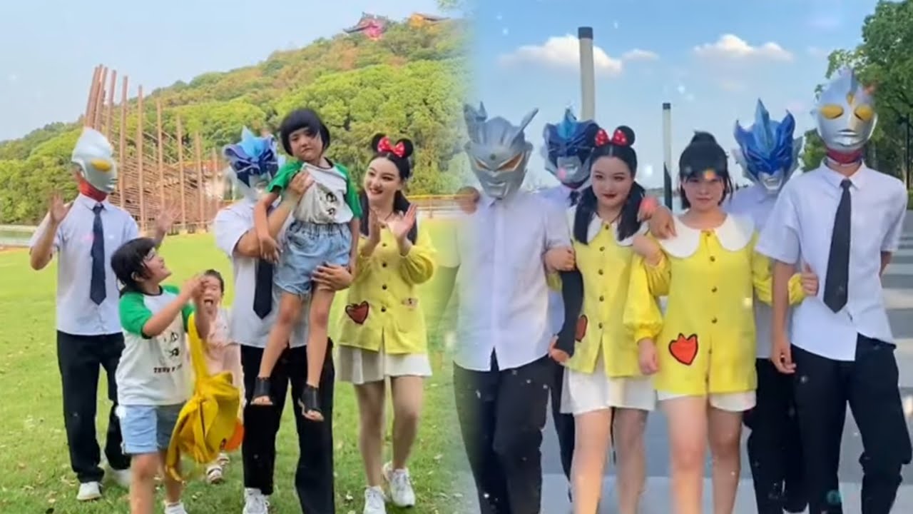 Ultraman dance Zero Ginga Tiktok tik tok Z 奧特曼兄弟的精彩舞蹈系列 奥特曼兄弟之间的战争  （黄鸭妹妹和奥特曼们搞笑瞬间） 2023 #shorts 216
