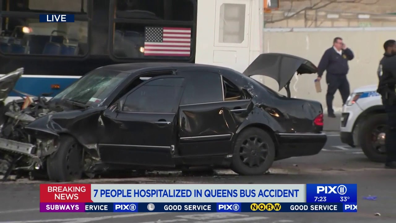 Multiple people injured in MTA bus crash