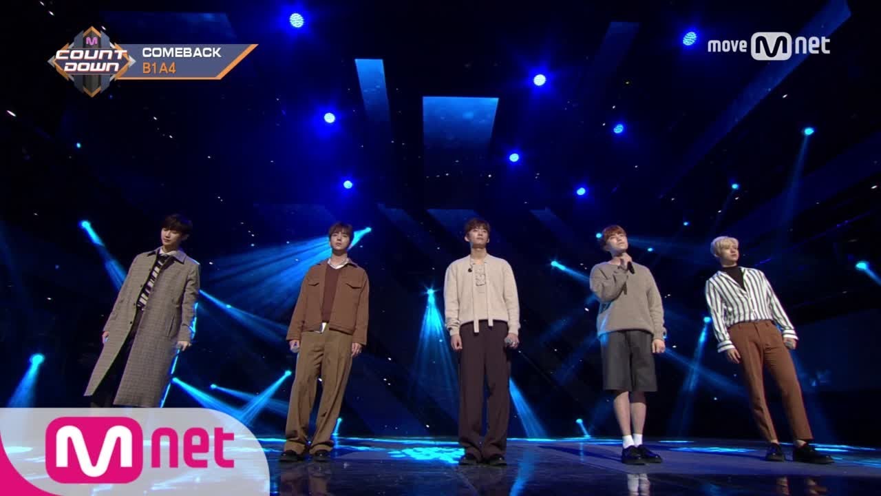 [B1A4 - Like A Child] Comeback Stage | M COUNTDOWN 170928 EP.543