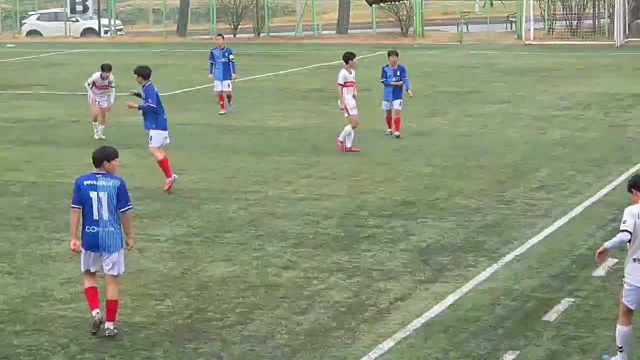 경기도 꿈나무 평택시축구협회 u15 vs 부천시 u15 전반전