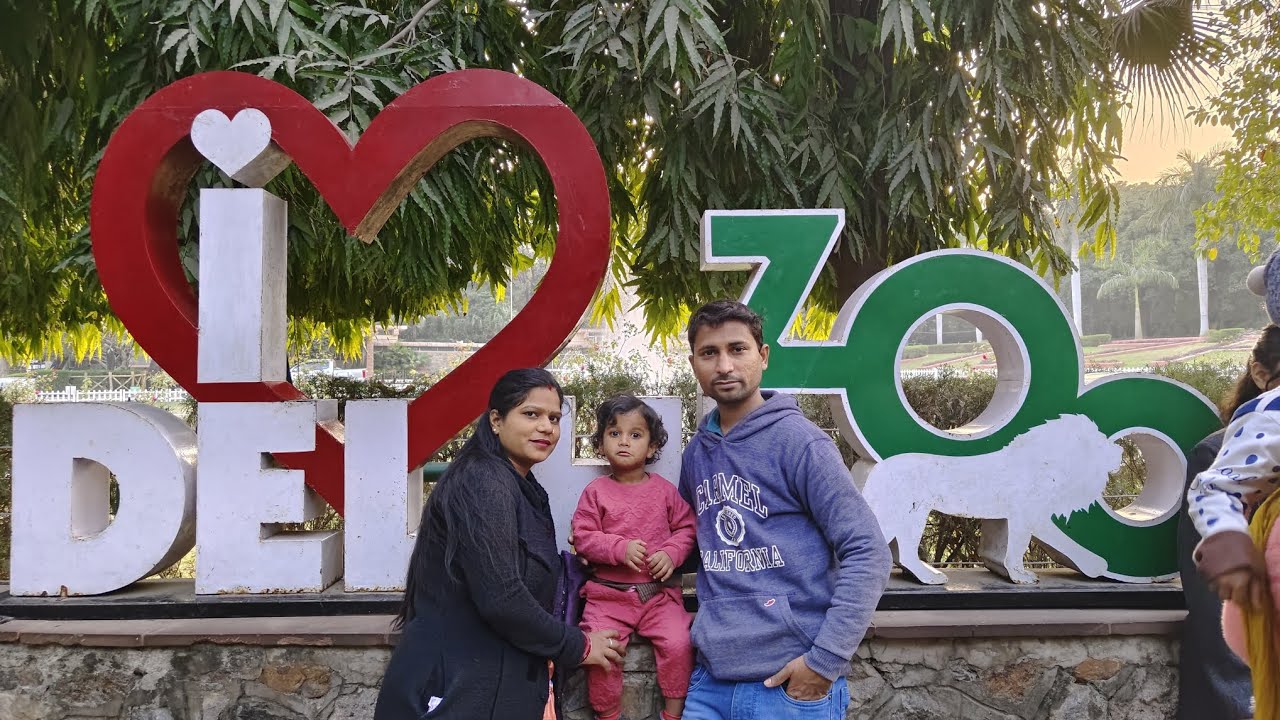 🐯  delhi  zoo tour  🐵 🦁   13 january 26 