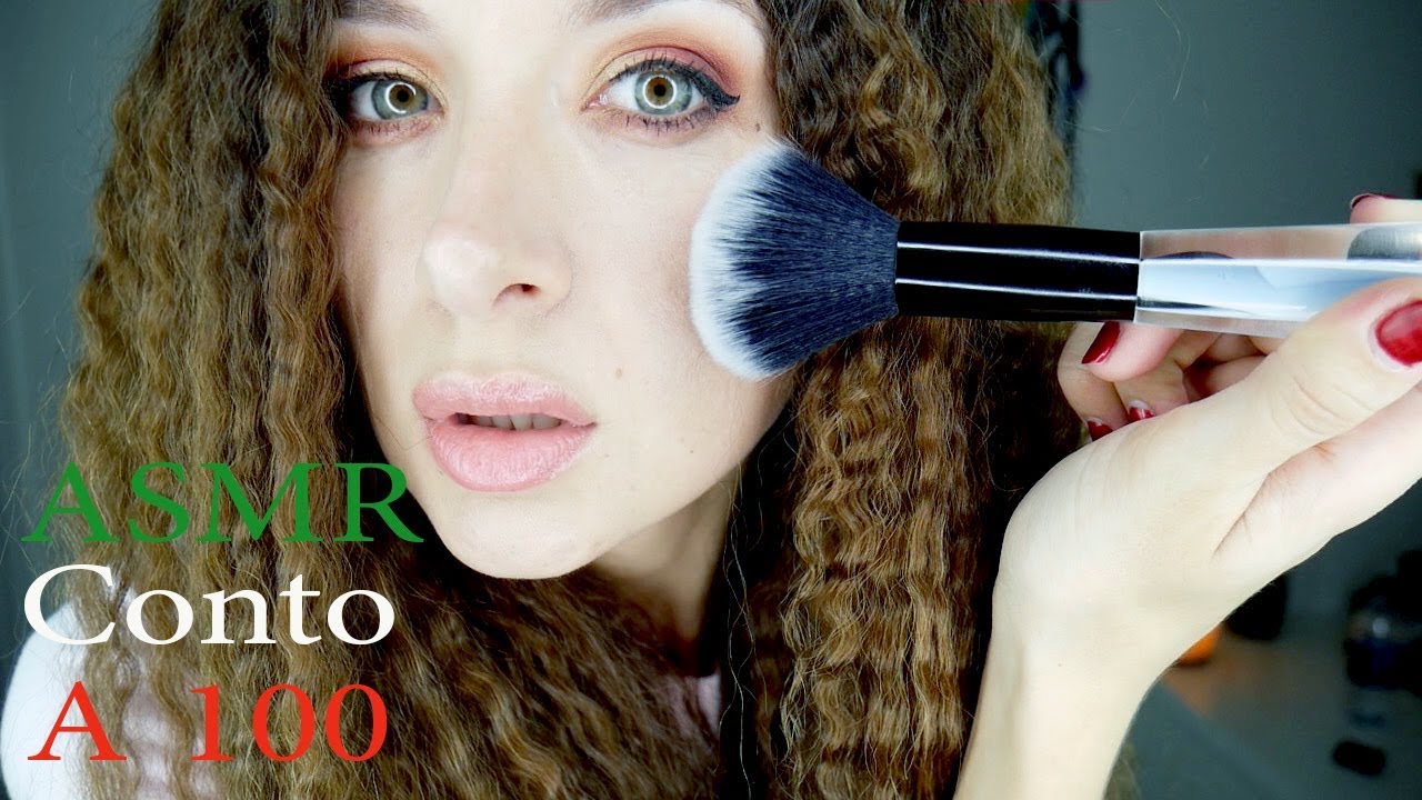 ASMR counting to 100 in Italian *conto da 1 a 100