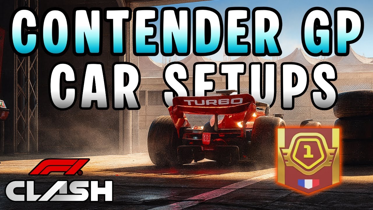 Настройки автомобилей претендентов для F1 Clash 2025
