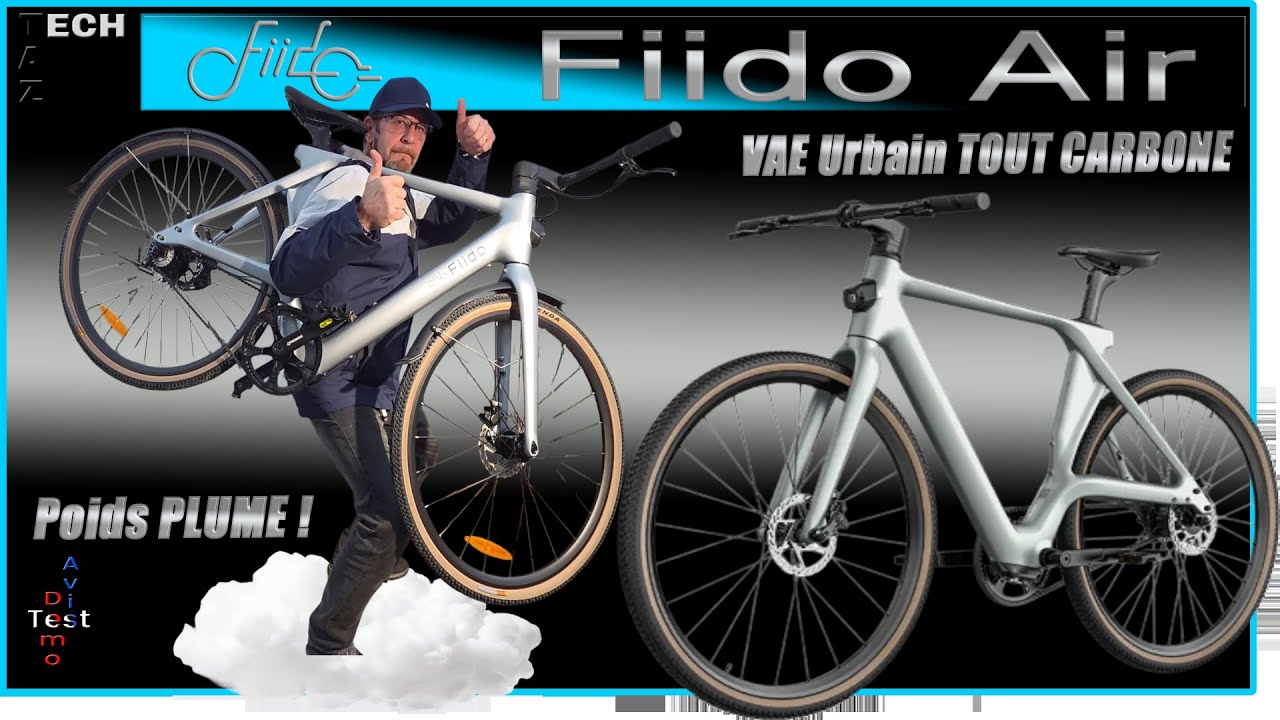 FIIDO AIR le VAE urbain tout carbone - Catégorie POIDS PLUME & High-Tech - Top ou Flop ?