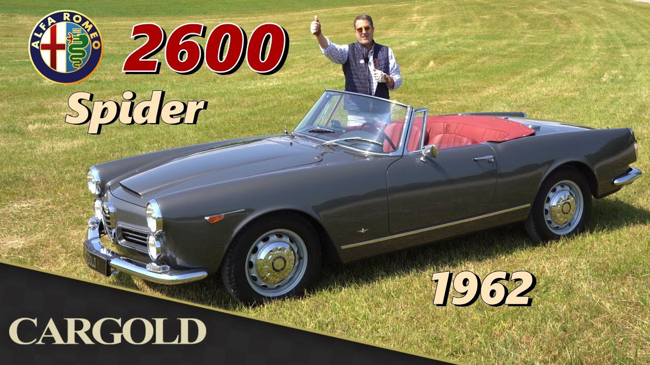 Alfa Romeo 2600 Spider, 1962, Carozzeria Touring Milano, Vollrestauriert, Rarität
