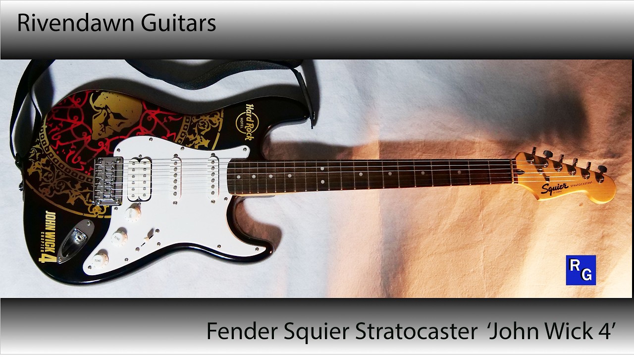Rivendawn Guitars - Fender Squier 'John Wick 4'